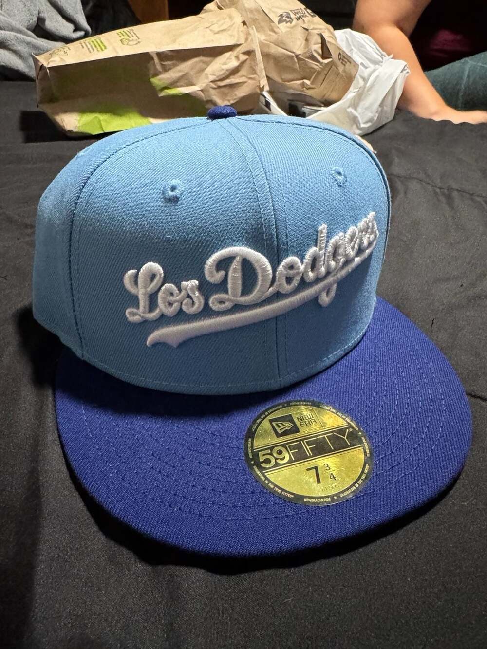 New Era Los Angeles Dodgers 59FIFTY Fitted Hat Size 7 3/4